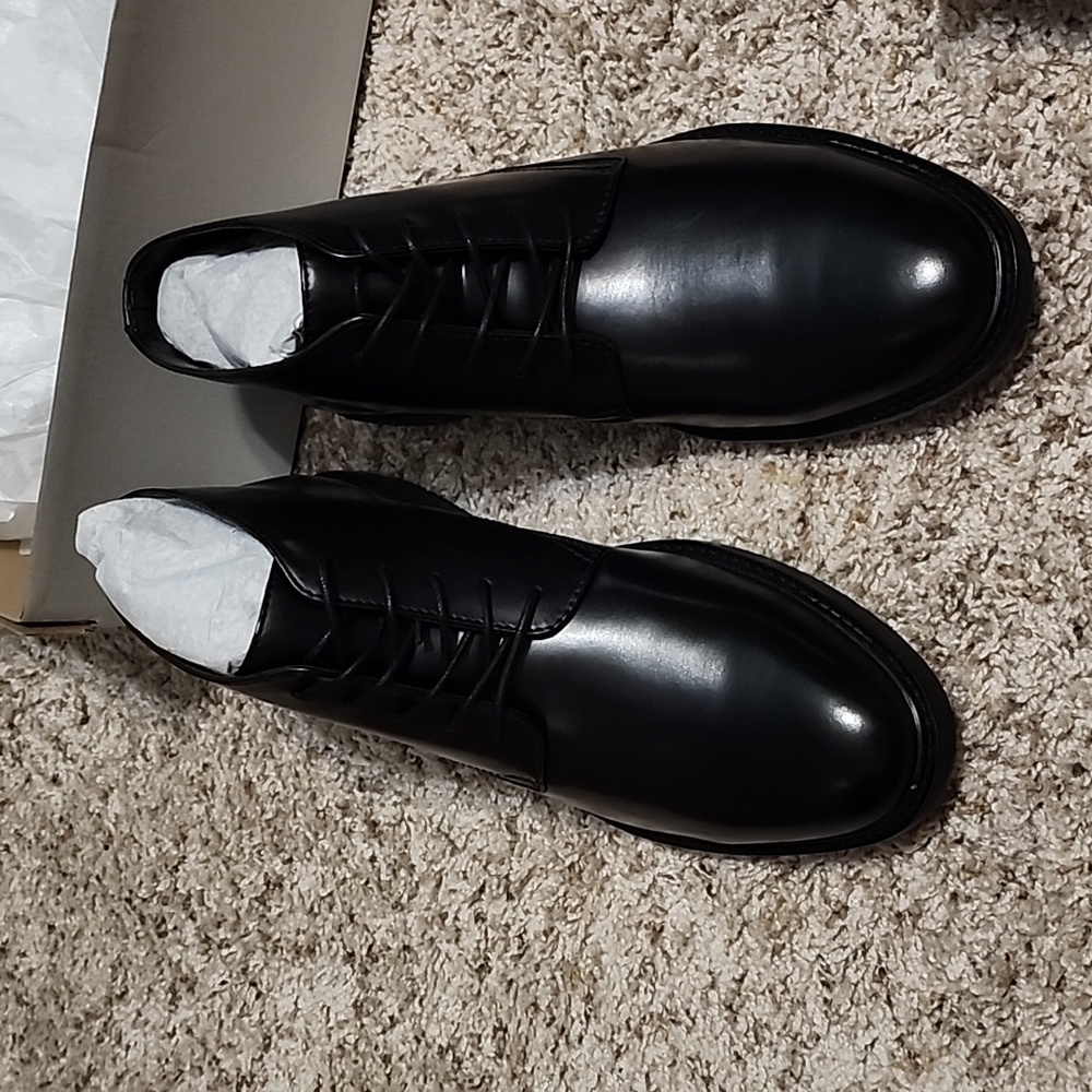 Kenneth Cole Parker Chukka, Size 10 Boots, Black